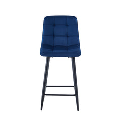 Luciano Sgabelli Da Bar - Velluto Blu