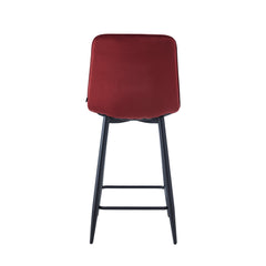 Luciano Sgabelli Da Bar - Velluto Bordeaux