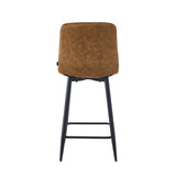 Luciano Barhocker - Cognacfarbene Mikrofaser