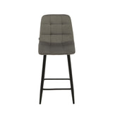 Luciano Barkrukken - Grijs Velvet