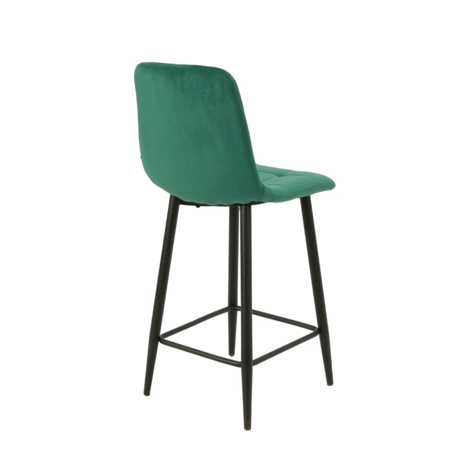 Luciano Bar Stools - Green Velvet