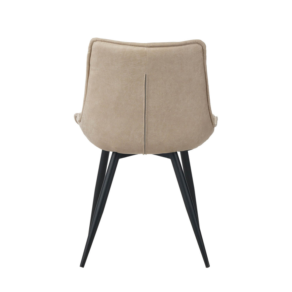 Chaise de salle à manger Manila - Microfibre beige
