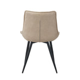 Manila Esszimmerstuhl - Beige Mikrofaser