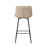Manila Barhocker - Beige Mikrofaser