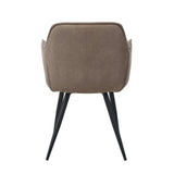 Manila Eetkamerstoel - Sand Microvezel