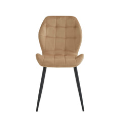 Manny Sedia Da Pranzo - Velluto Beige