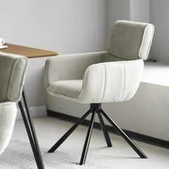 Marta Sedia Da Pranzo - Lino Beige