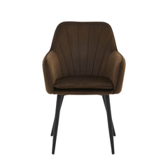 Melissa Eetkamerstoel - Bruin Velvet