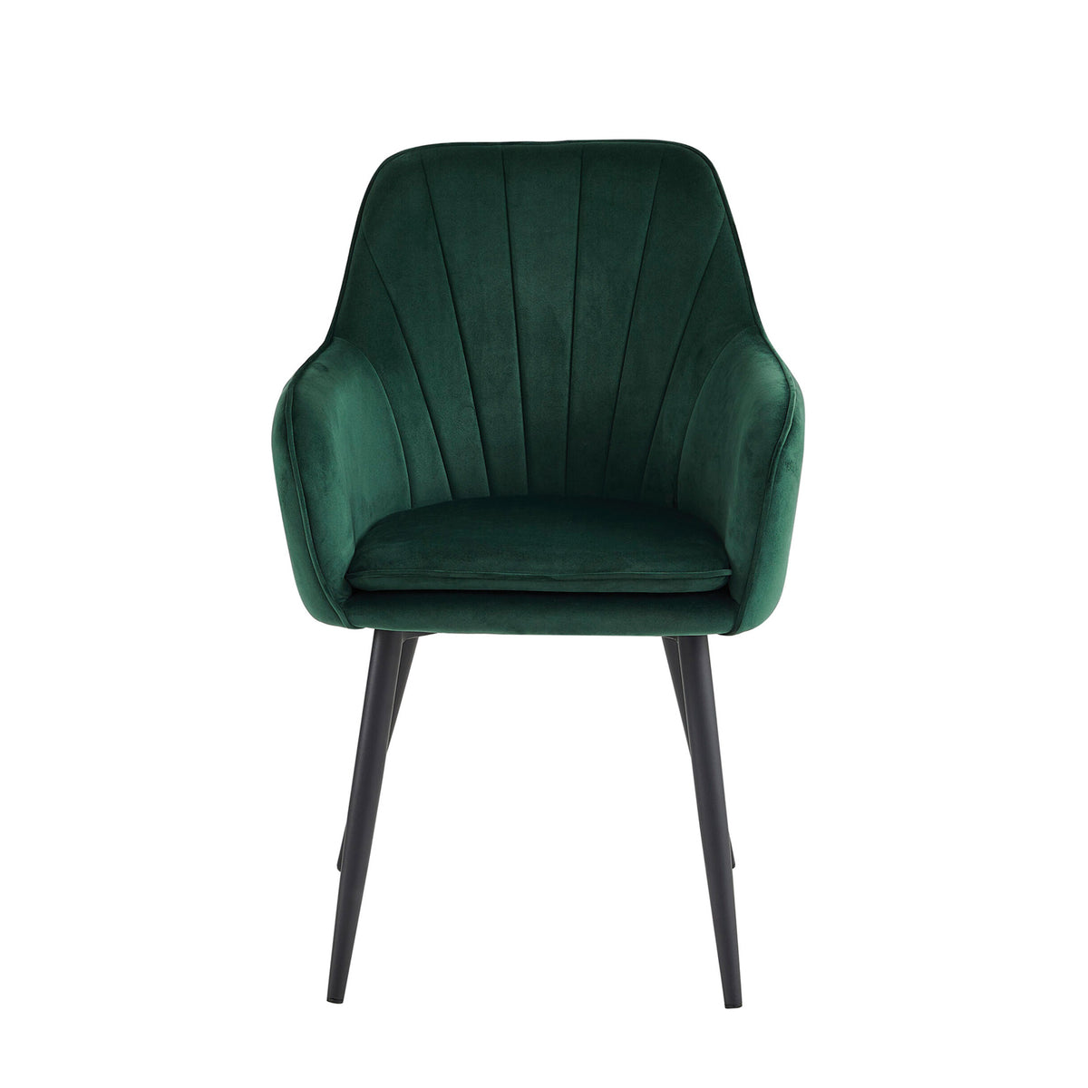 Melissa Eetkamerstoel - Groen Velvet