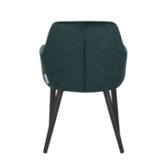 Melly Dining Chair - Green Velvet