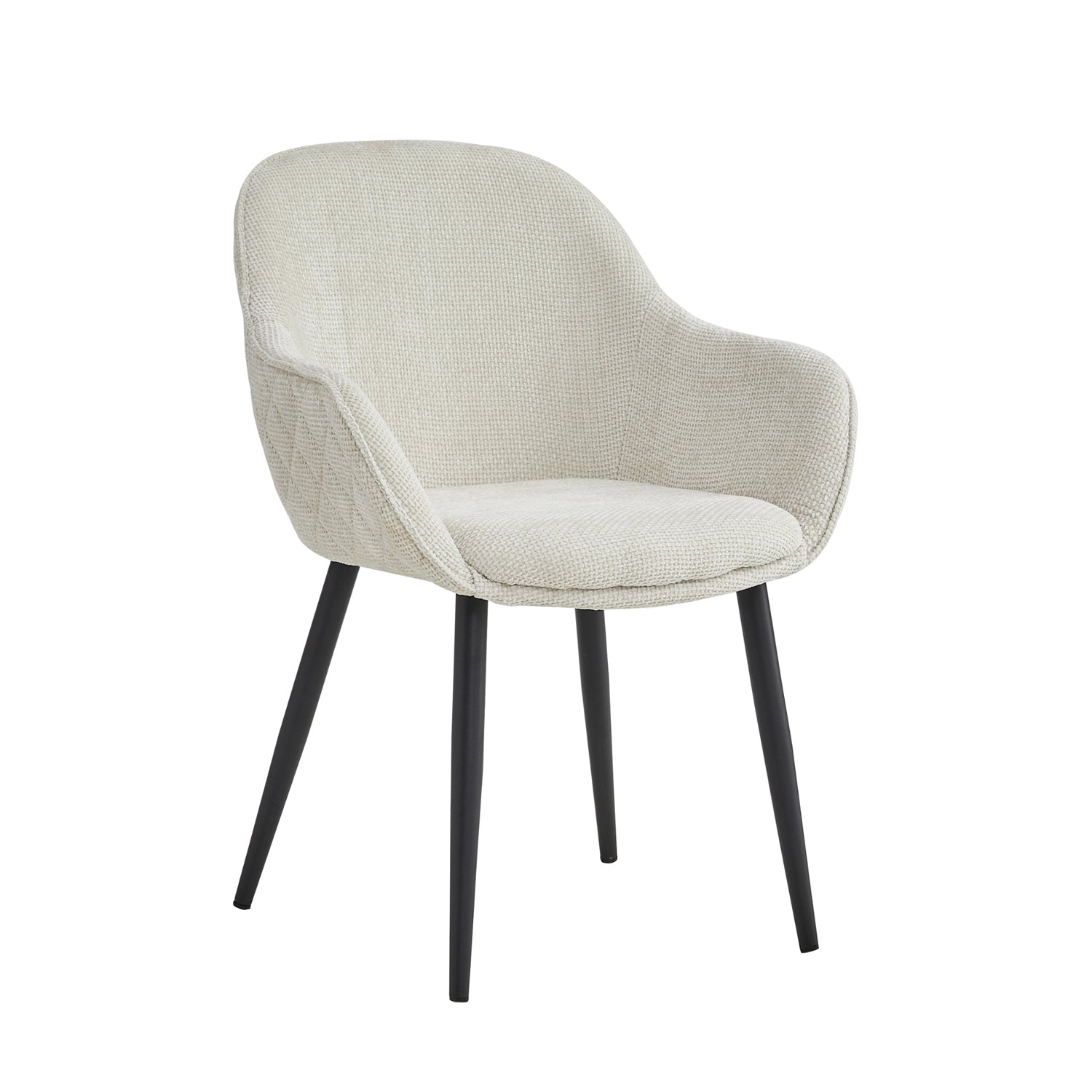 Chaise de salle à manger Metropol - Lin beige