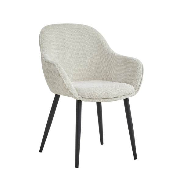 Chaise de salle à manger Metropol - Lin beige