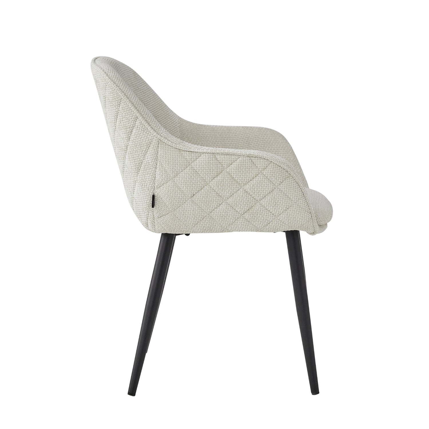Chaise de salle à manger Metropol - Lin beige