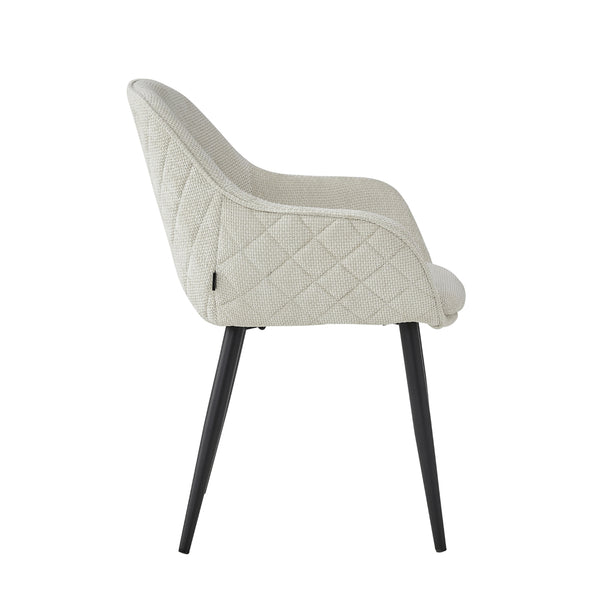 Chaise de salle à manger Metropol - Lin beige