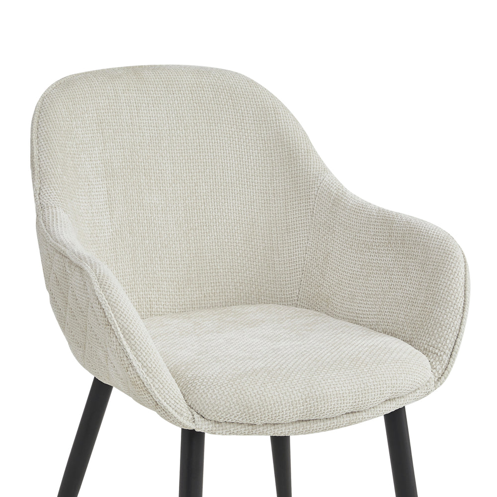 Chaise de salle à manger Metropol - Lin beige