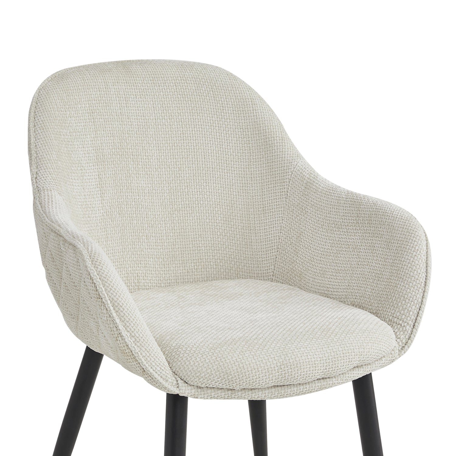 Chaise de salle à manger Metropol - Lin beige