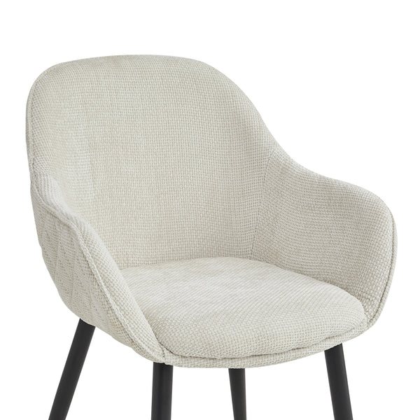 Chaise de salle à manger Metropol - Lin beige