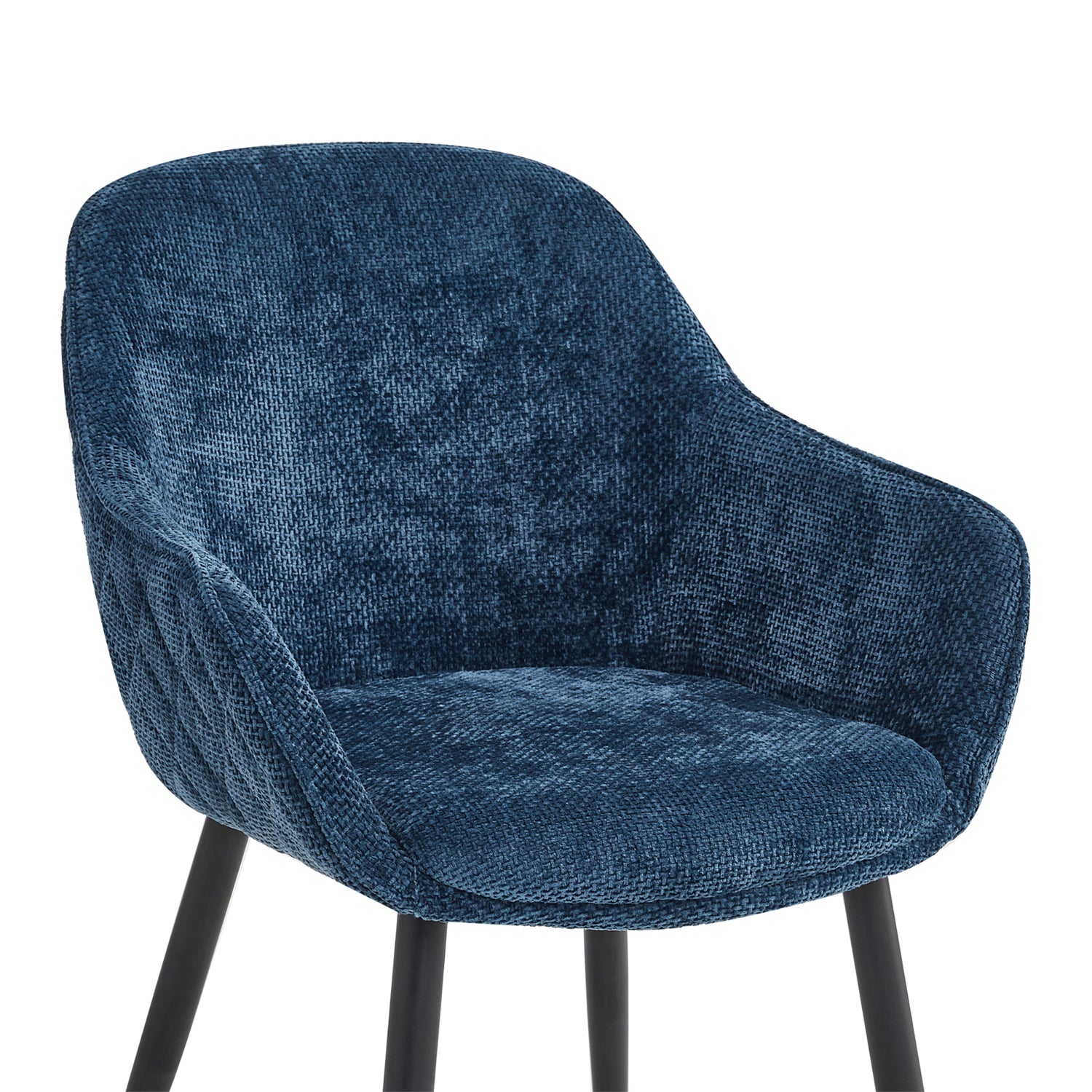 Metropol Dining Chair - Blue Linen