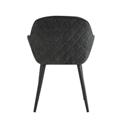 Metropol Dining Chair - Black Linen