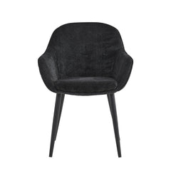Metropol Dining Chair - Black Linen