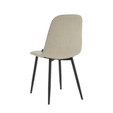 Milou Eetkamerstoel - Beige Linnen