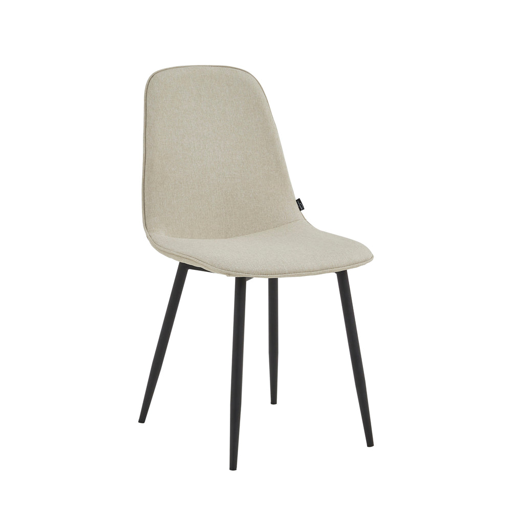 Sedia da pranzo Mira - Lino beige