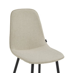 Milou Eetkamerstoel - Beige Linnen