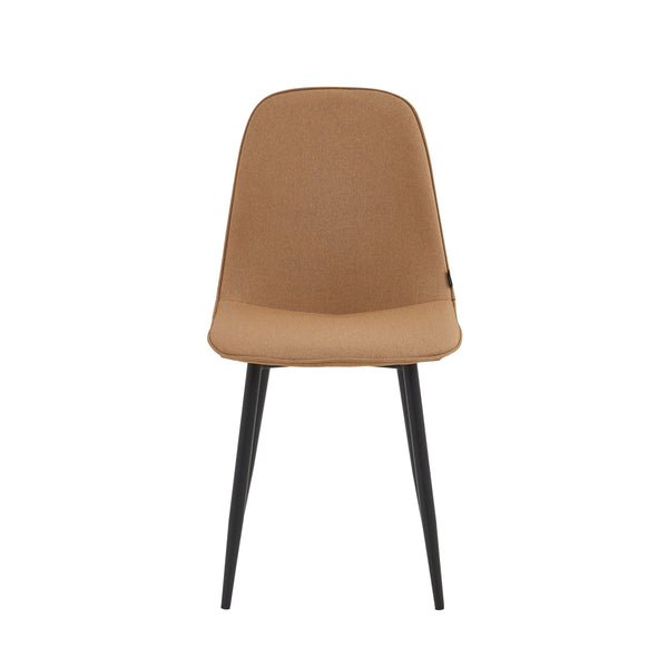 Milou Dining Chair - Brown Linen