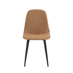 Milou Dining Chair - Brown Linen