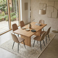 Milou Dining Chair - Taupe Linen