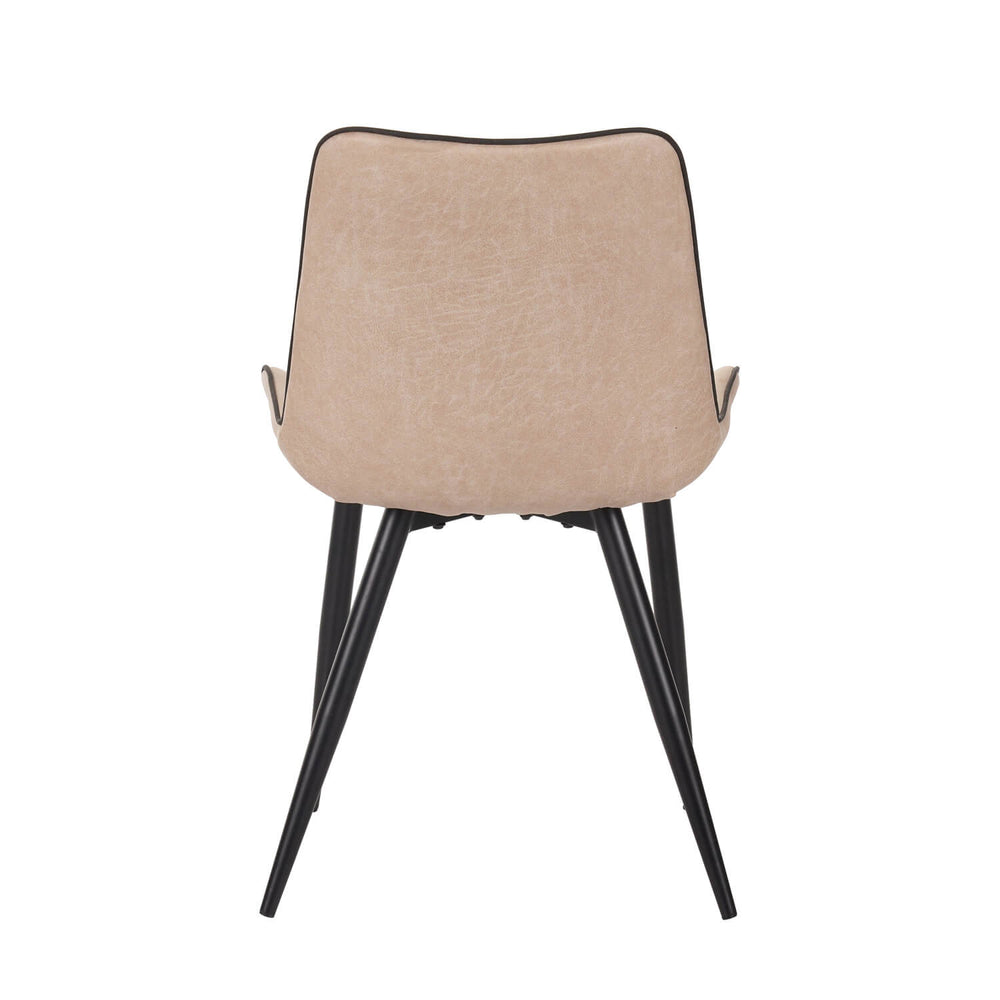 Sedia da pranzo New Manila - Microfibra beige