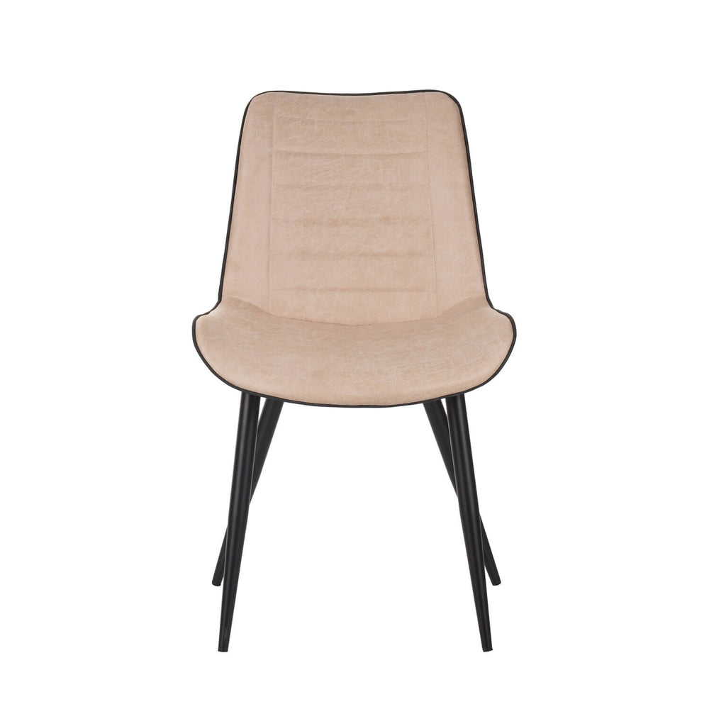 Sedia da pranzo New Manila - Microfibra beige
