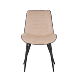 Sedia da pranzo New Manila - Microfibra beige
