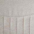 New Yade Esszimmerstuhl - Beige Chenille - Goldene Beine - 180° drehbar