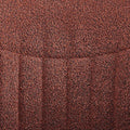 New Yade Esszimmerstuhl - Bordeaux Bouclé - Drehbar 180°