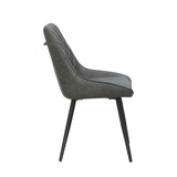 Nordi Esszimmerstuhl – Anthrazit – Mikrofaser