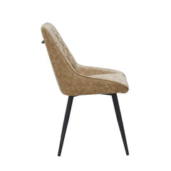 Nordi Esszimmerstuhl – Sand – Mikrofaser