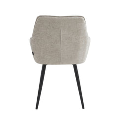 Oriana Esszimmerstuhl - Beige Chenille