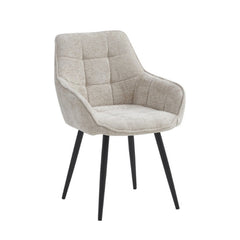 Oriana Esszimmerstuhl - Beige Chenille