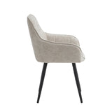 Oriana Eetkamerstoel - Beige Chenille