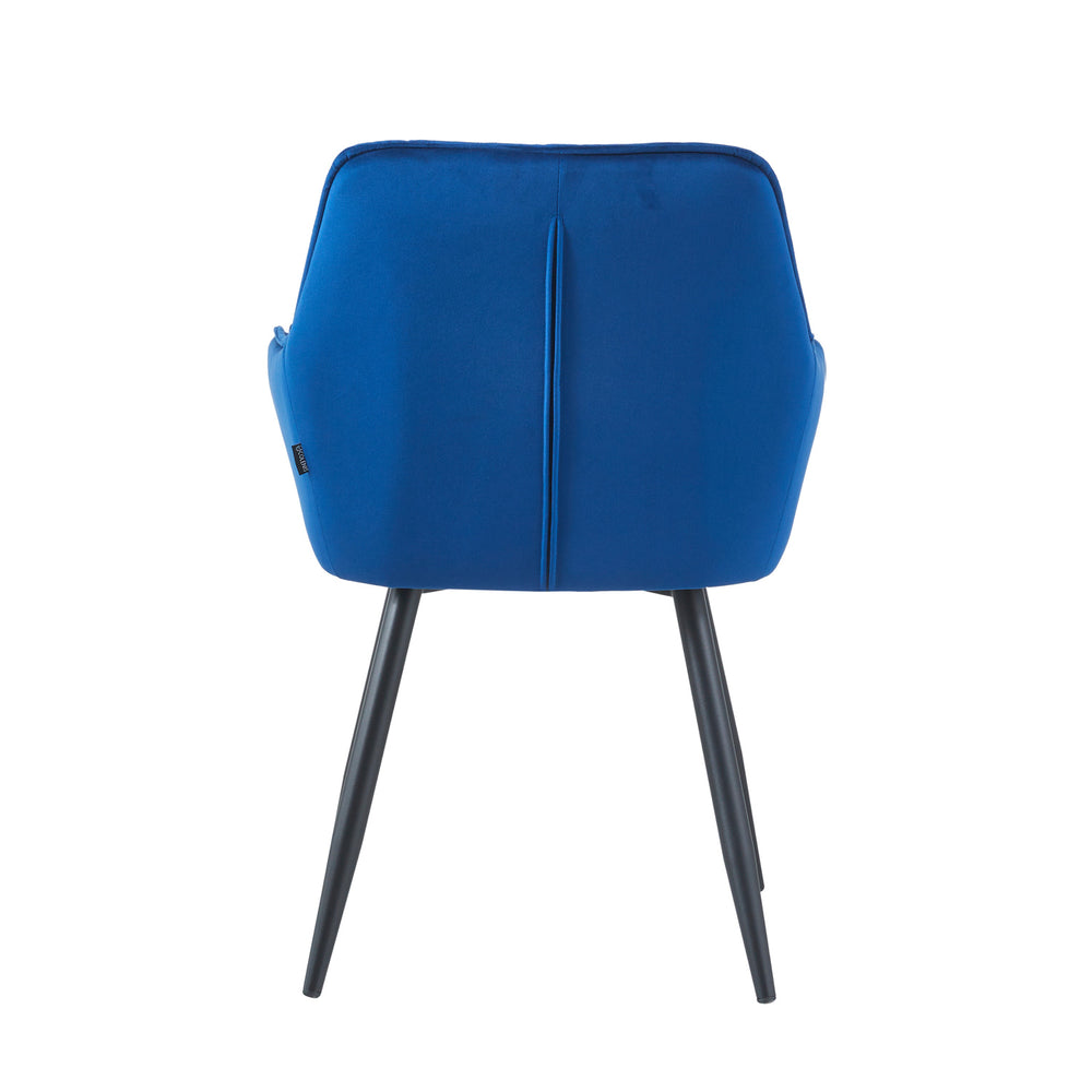 Oriana Eetkamerstoel - Blauw Velvet