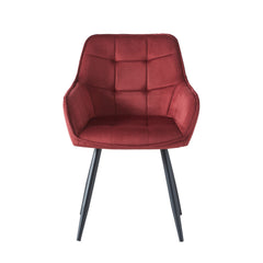Oriana Eetkamerstoel - Bordeaux Velvet