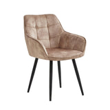 Oriana Eetkamerstoel - Champagne Adore Velvet
