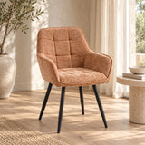 Oriana Esszimmerstuhl - Champagner Chenille