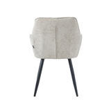 Oriana Eetkamerstoel - Taupe Chenille