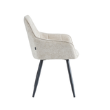 Oriana Eetkamerstoel - Taupe Chenille
