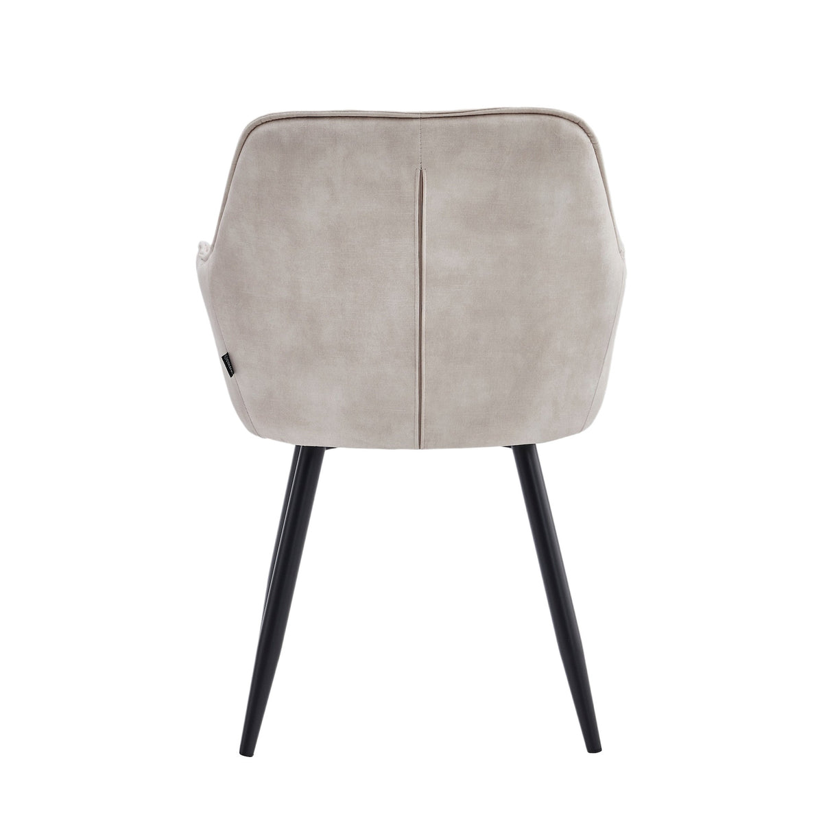 Ozzy Esszimmerstuhl - Beige Adore Samt