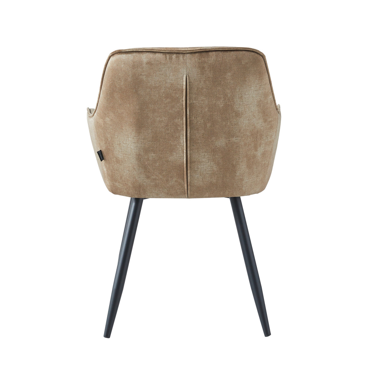 Chaise de salle à manger Ozzy – Velours Adore taupe