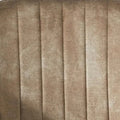 Ozzy Eetkamerstoel - Taupe Adore Velvet