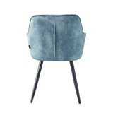 Ozzy Eetkamerstoel - WolkBlauw Adore Velvet